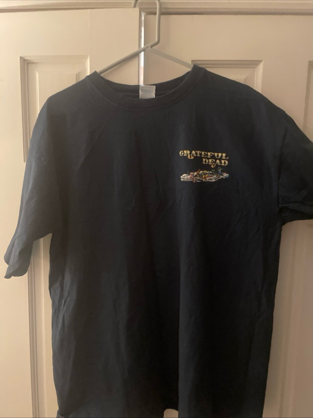 Grateful Dead Dancing Bears Navy Short Sleeve T-Shirt Men’s Sized XL
